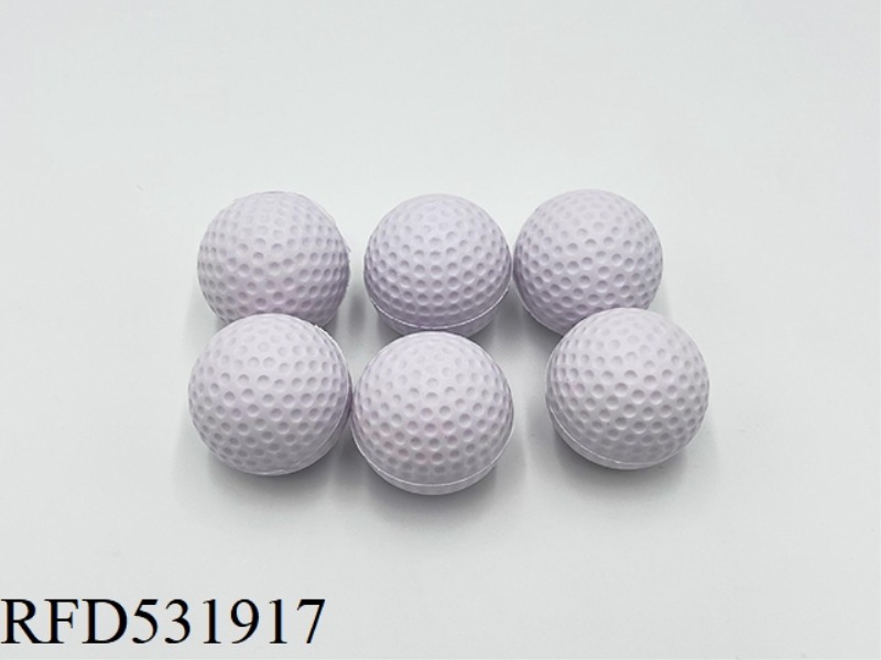 4CMPU SPRAY PAINTED WHITE GOLF BALL