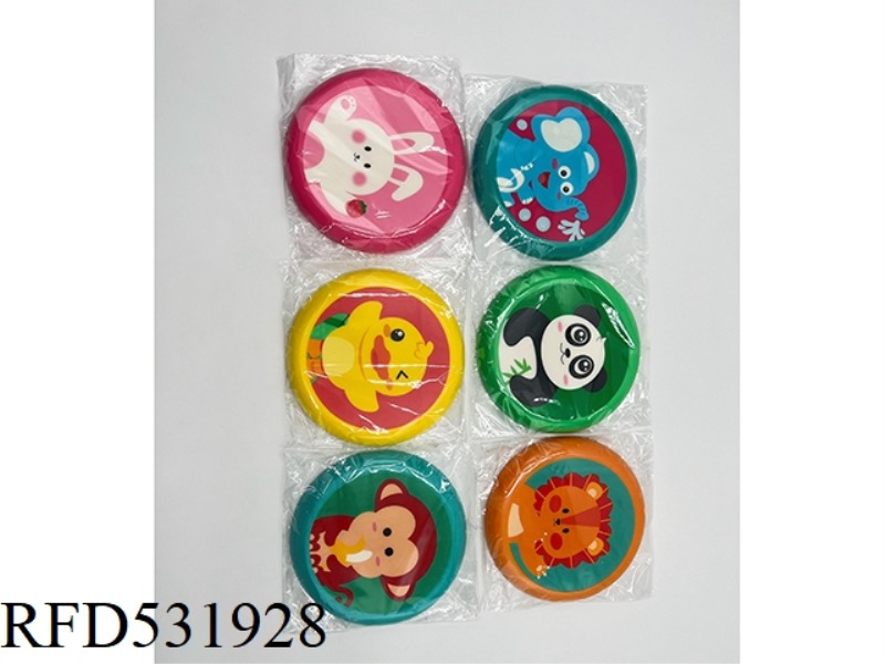 16CMPU ANIMAL FRISBEE 6 TYPES MIXED