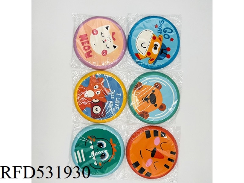 20CMPU CARTOON FRISBEE 6 MIXED