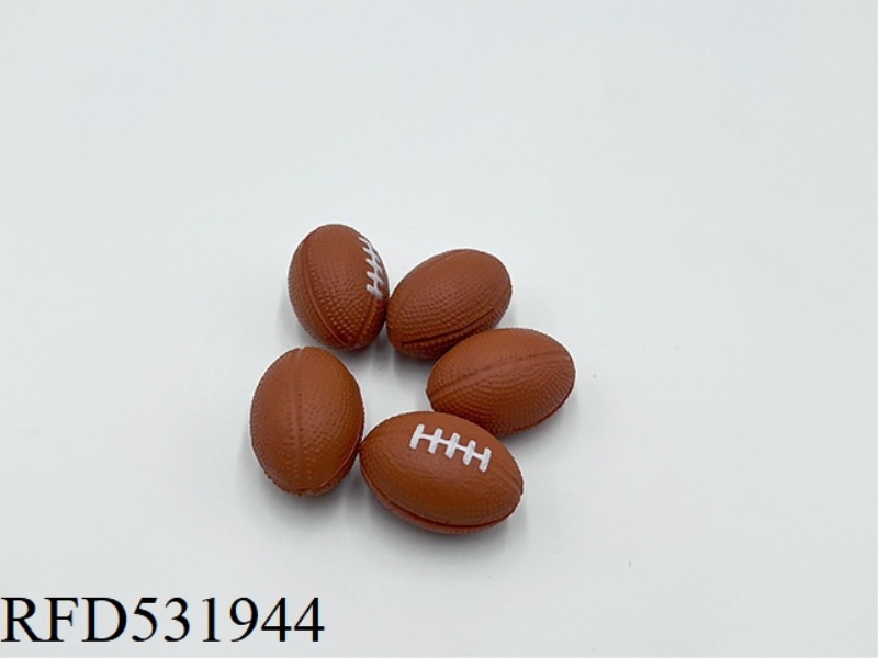 3.8CMPU PAINTED RUGBY BALL