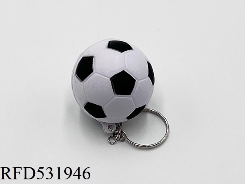 4CMPU SPRAY PAINTED KEYRING SOCCER BALL