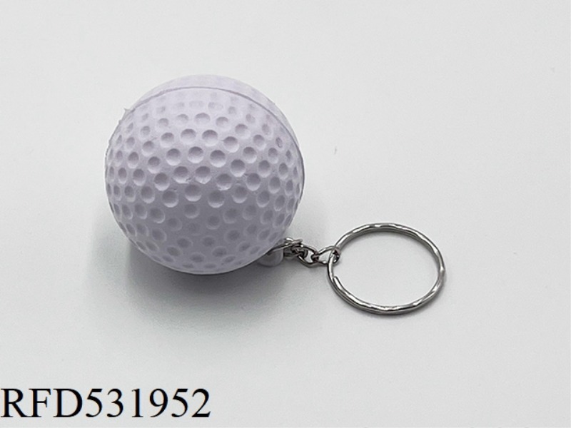 4CMPU SPRAY PAINTED KEYCHAIN GOWER BALL