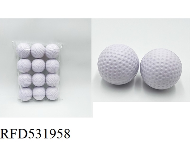 6.3CMPU SPRAY PAINTED GOLF BALLS