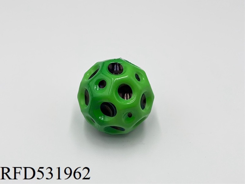 7CMPU HIGH ELASTIC POROUS ELASTIC BALL GREEN