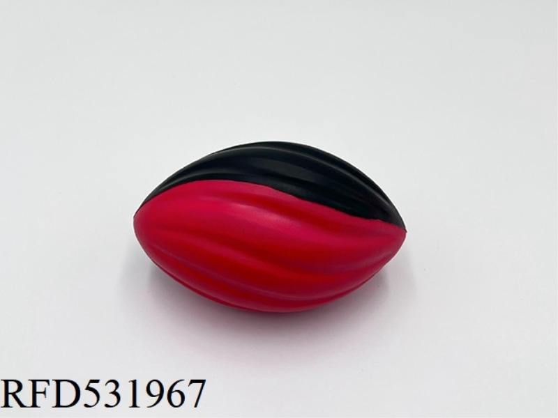 13CMPU SLOW REBOUND SPIRAL RUGBY RED/BLACK