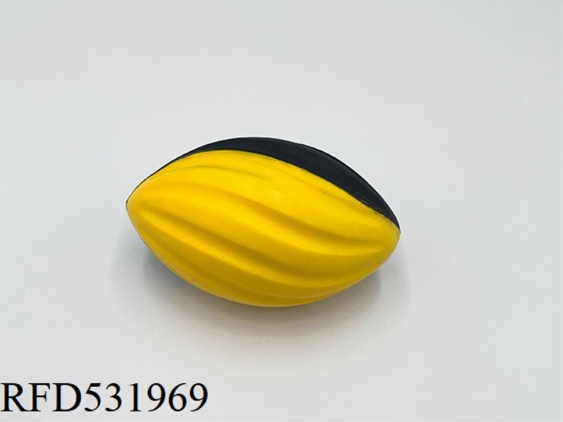 13CMPU SLOW REBOUND SPIRAL RUGBY YELLOW/BLACK
