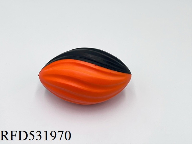 13CMPU SLOW REBOUND SPIRAL RUGBY ORANGE/BLACK