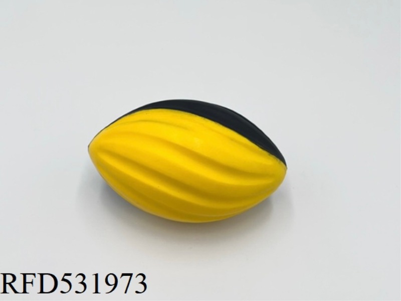 21CMPU SLOW REBOUND SPIRAL RUGBY YELLOW/BLACK