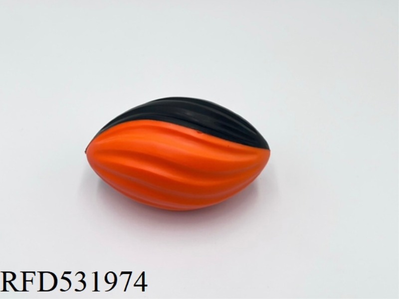 21CMPU SLOW REBOUND SPIRAL RUGBY ORANGE/BLACK