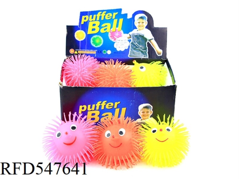8.5CM long hair nose bouncing ball 12PCS