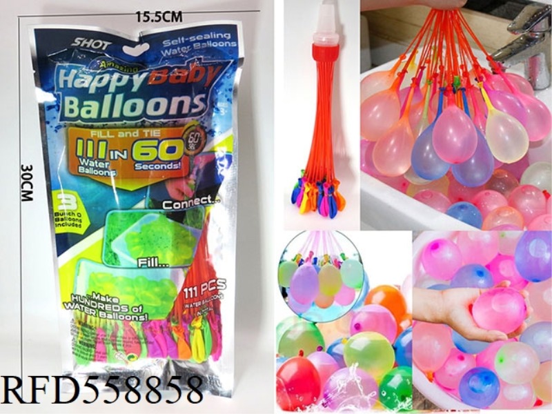 111 WATER BALLOONS