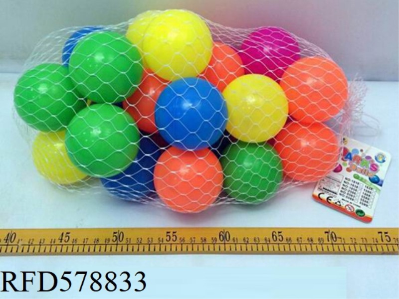 PARADISE BALL OCEAN BALL 25 6.5CM (MIXED COLOR)