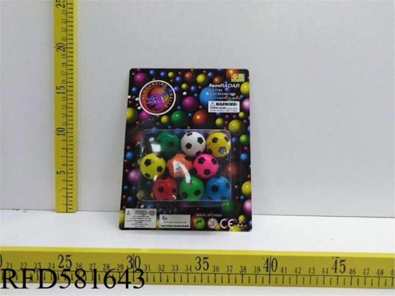 FOOTBALL ELASTIC BALL 9 PIECES