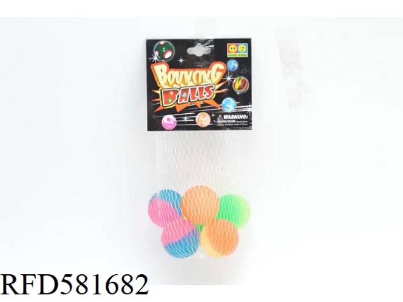 DOUBLE GRINDING ELASTIC BALL 6 PIECES
