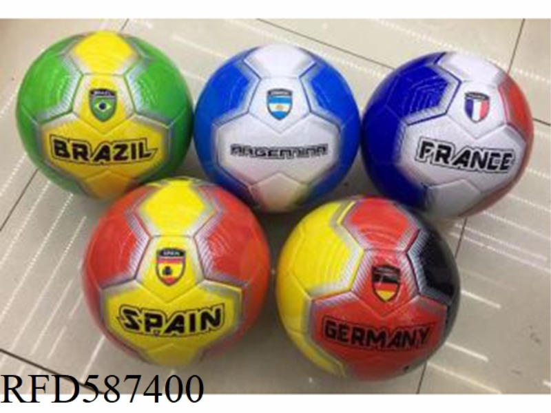 NO. 5 SOCCER BALL (EVA FOAM + RUBBER LINER)