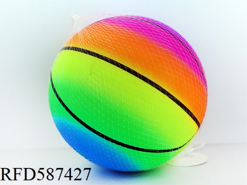 9-INCH RAINBOW BASKETBALL