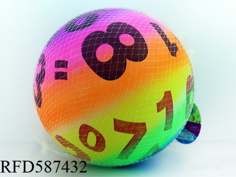 9 INCH DIGITAL RAINBOW BALL