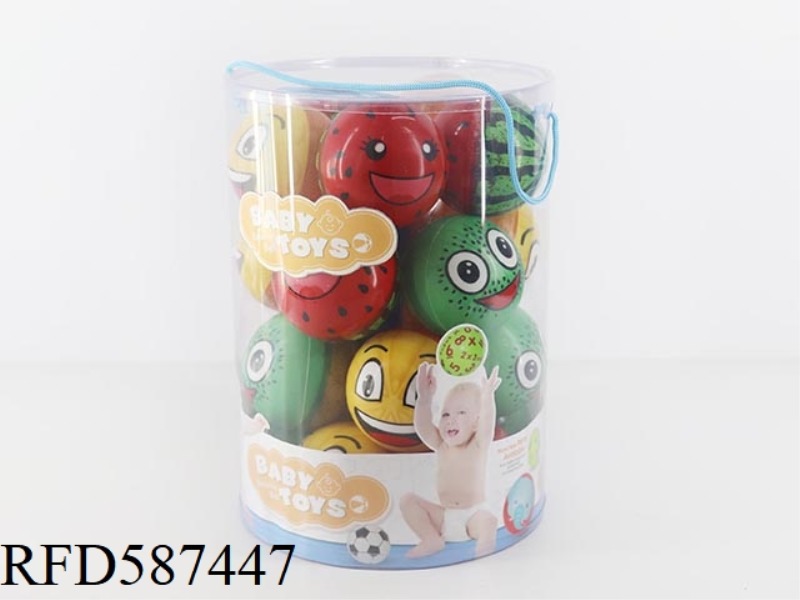 3 INCH WATERMELON SMILEY FACE DIGITAL HAPPY Q PINBALL 20PCS