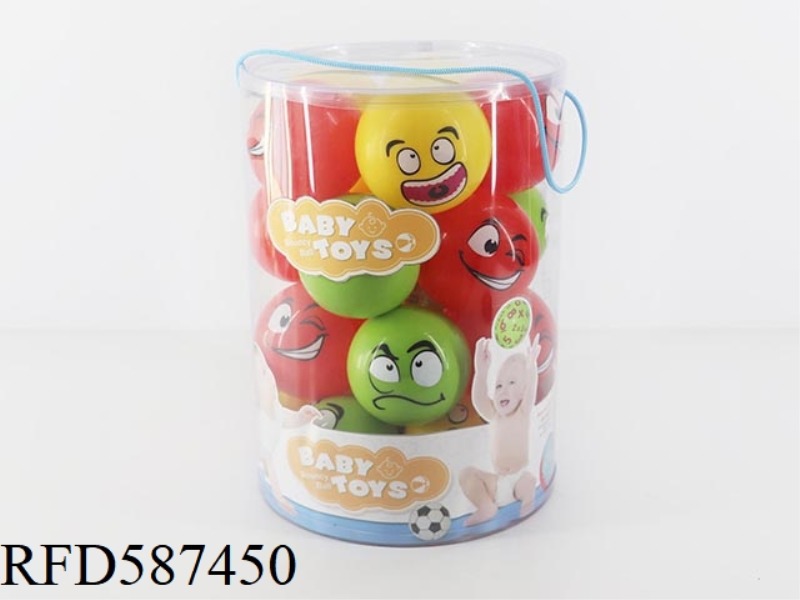 3 INCH FUNNY SMILING FACE HAPPY Q PINBALL 20PCS