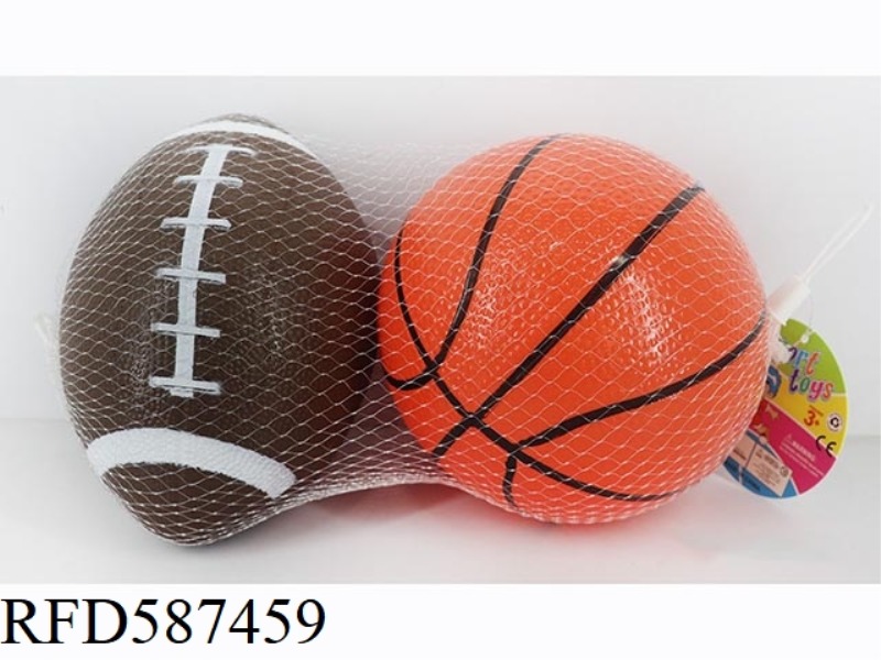 5-INCH BASKETBALL AND FOOTBALL