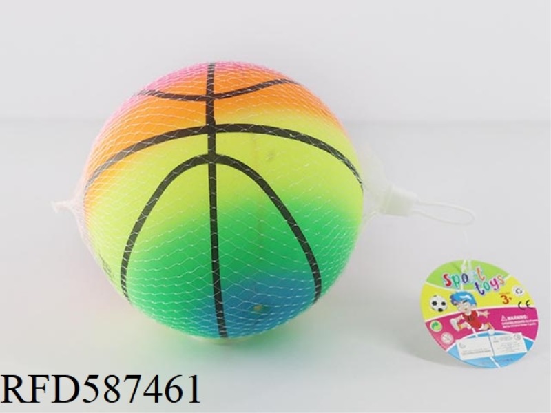 6 INCH THICK RAINBOW BASKETBALL