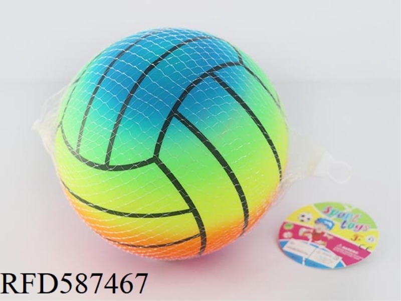 6-INCH RAINBOW VOLLEYBALL