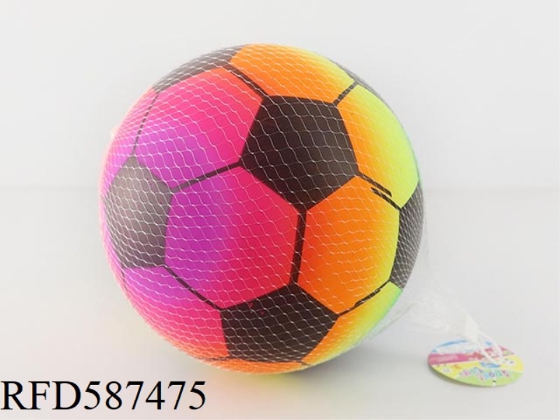 9 INCH RAINBOW FOOTBALL