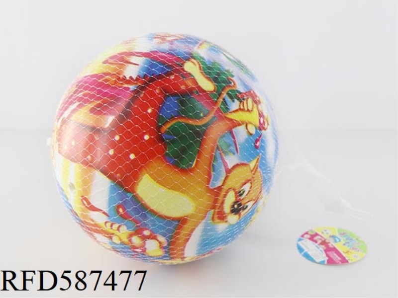 9-INCH FOX FULL PRINT BALL