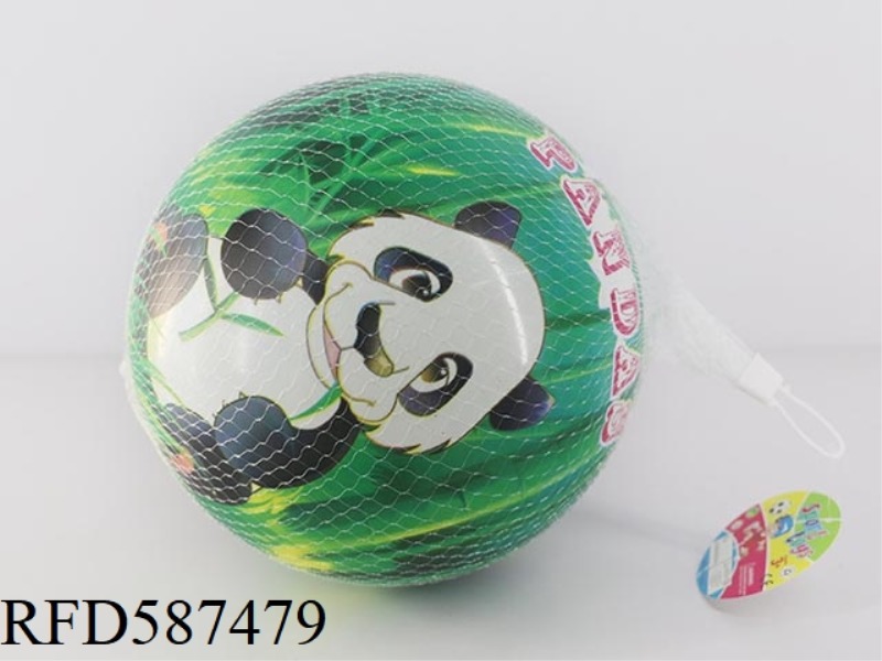 9-INCH PANDA ALL-PRINTED BALL