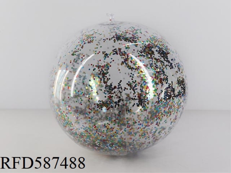 38CM SEQUINED BEACH BALL