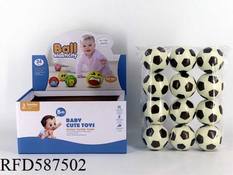 6.3CM FOOTBALL 24 PACK