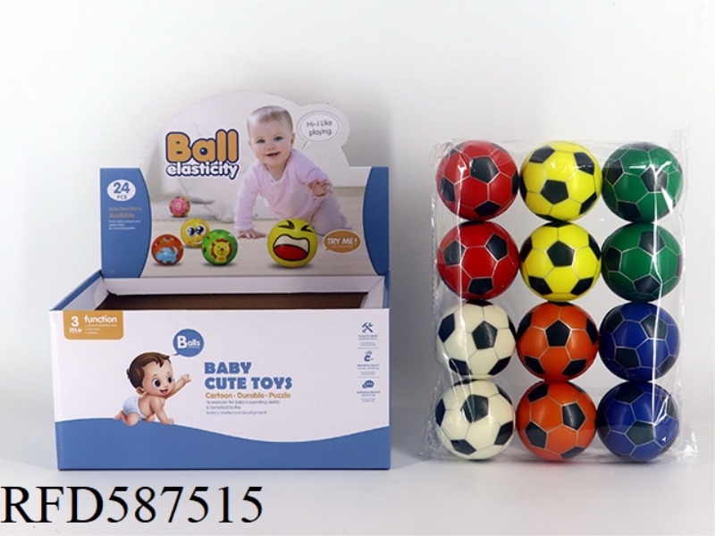 6.3CM NEW FOOTBALL 24 PACK