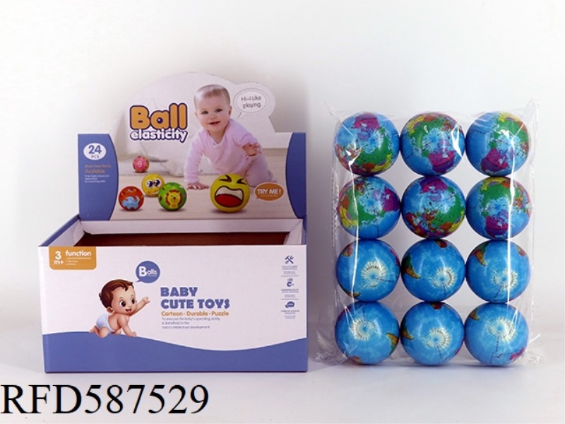 6.3CM GLOBE 24 PACK