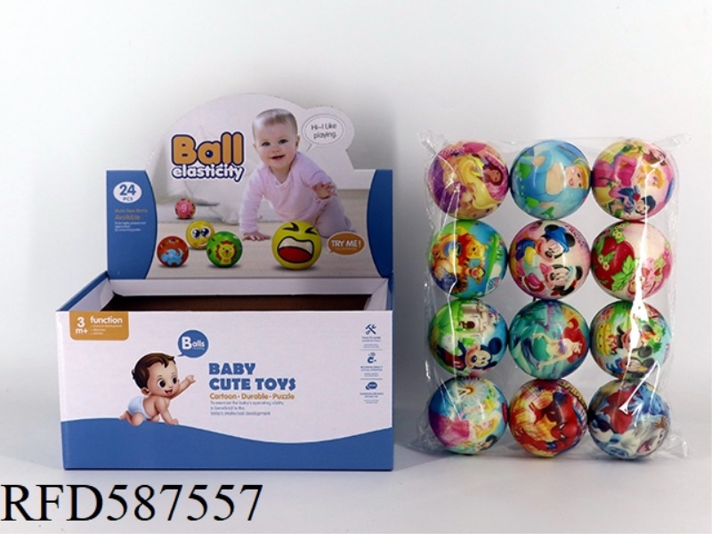 6.3CM DISNEY BALL 24 PACK