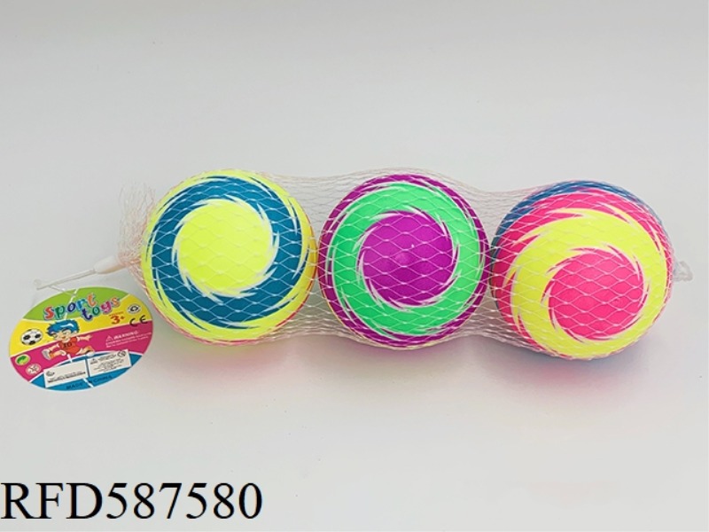 3-INCH RAINBOW HYUN FENG BALL THREE PACK