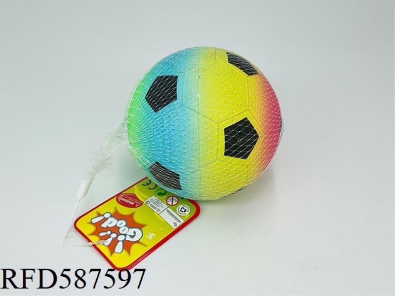 5 INCH RAINBOW FOOTBALL