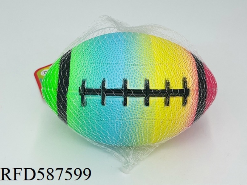 5-INCH RAINBOW FOOTBALL