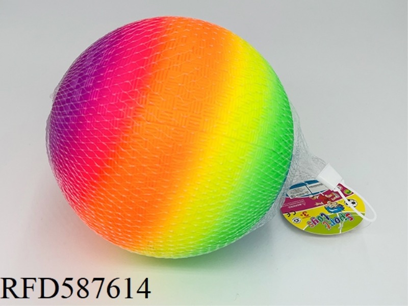 6-INCH RAINBOW PLAYGROUND BALL