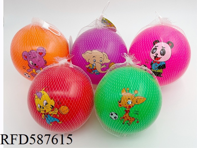 6-INCH CARTOON ANIMAL LABELING BALL