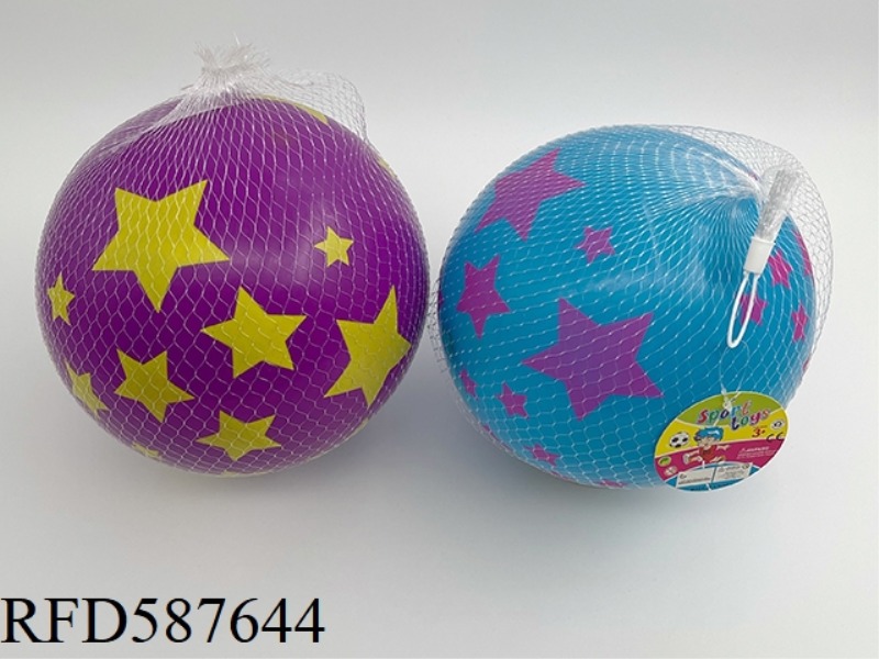 9-INCH DOUBLE-PRINTED STAR BALL