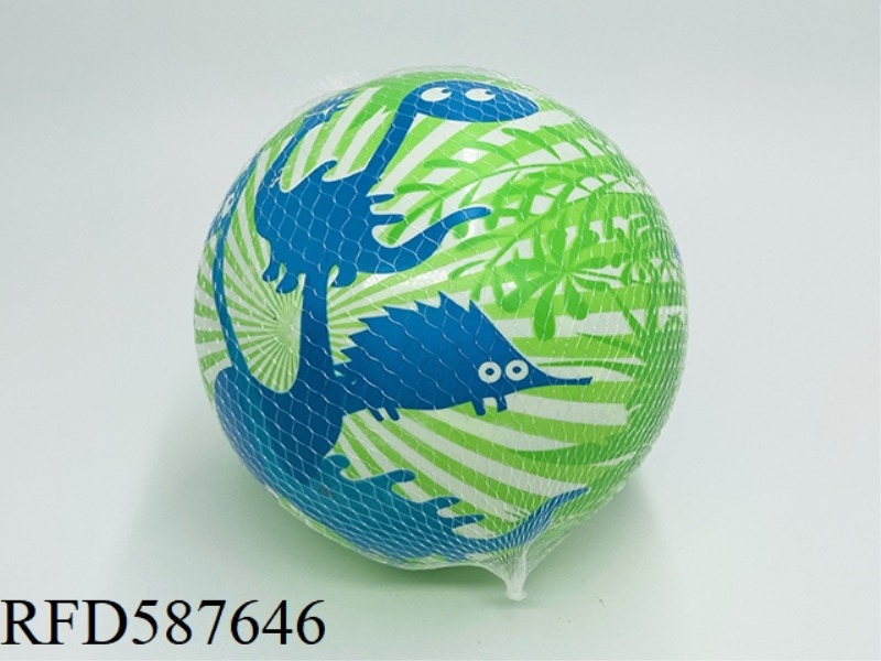 9 INCH DOUBLE-PRINTED DINOSAUR BALL