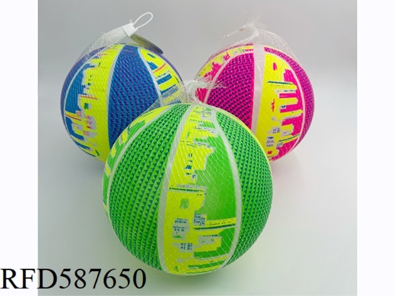 9-INCH COLOR BASKETBALL