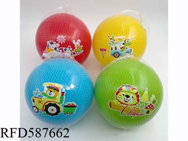 9-INCH SINGLE-LABEL CARTOON ANIMALS