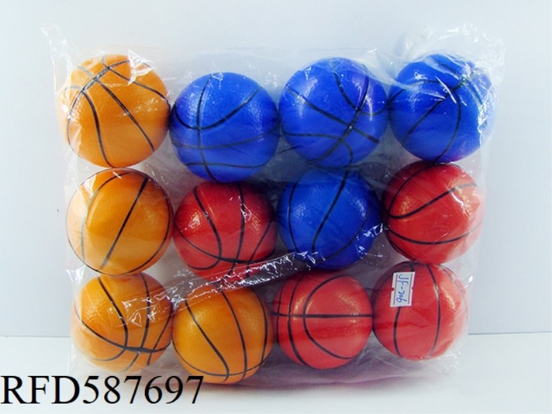 6.3CMPU ORANGE BLUE BALL