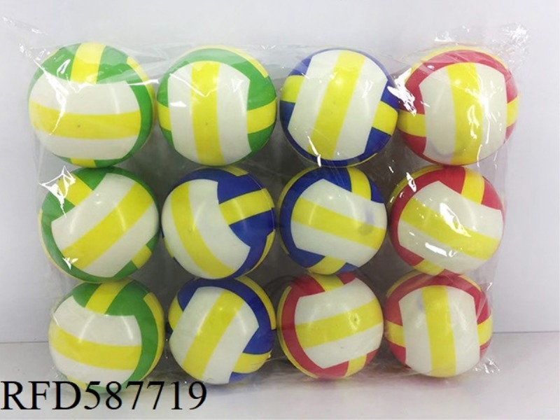 6.3CM PU COLOR VOLLEYBALL