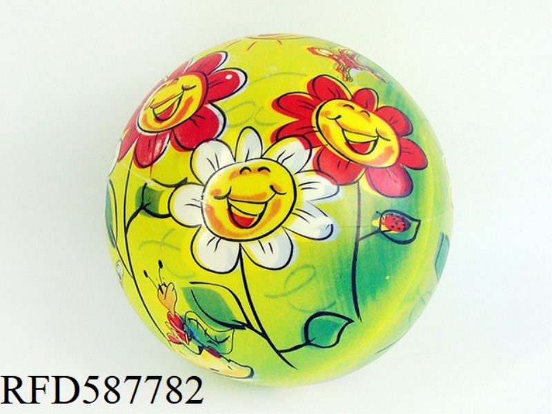 6-INCH SUN FLOWER ALL-PRINTED BALL