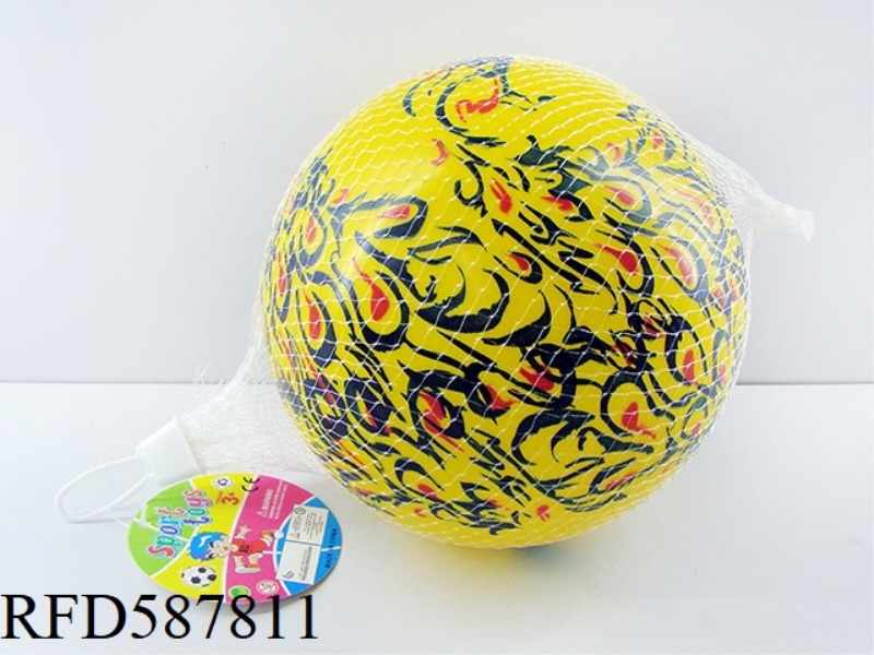 6 INCH PEACOCK BALL