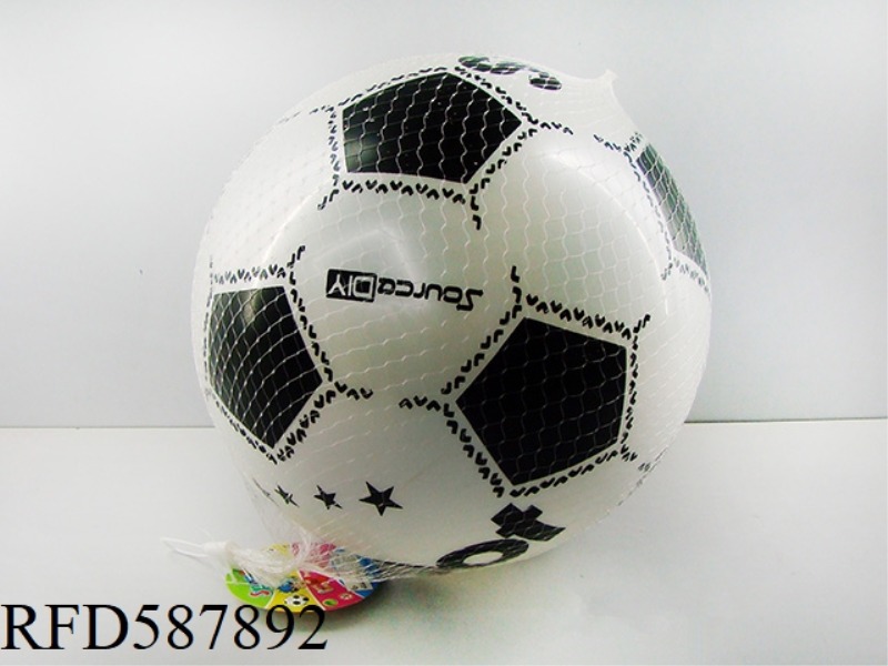 10-INCH SHOOT FOOTBALL (4-COLOR MIXED)