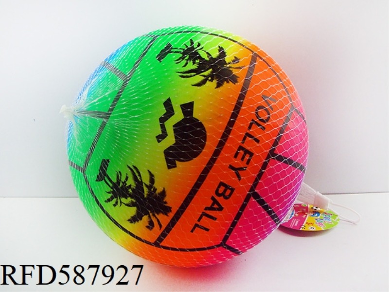 9-INCH RAINBOW BEACH VOLLEYBALL