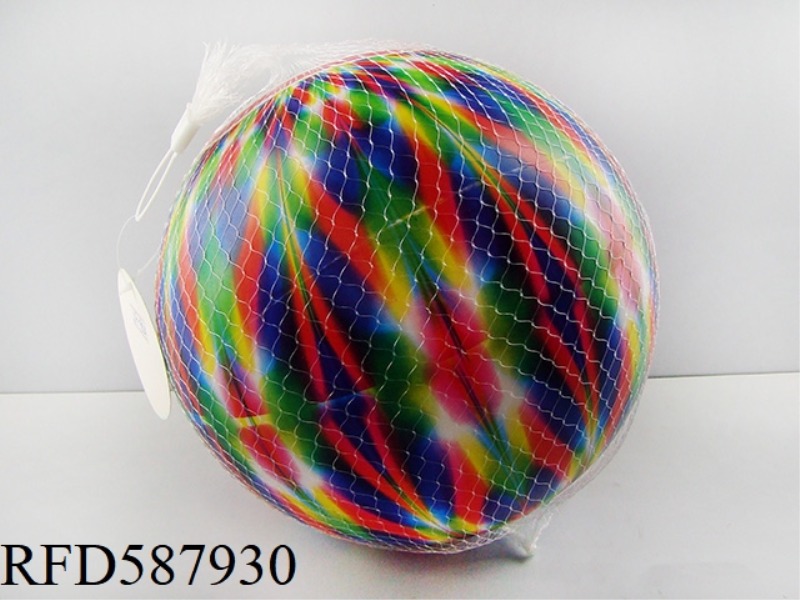 9-INCH PEACOCK FOOTBALL